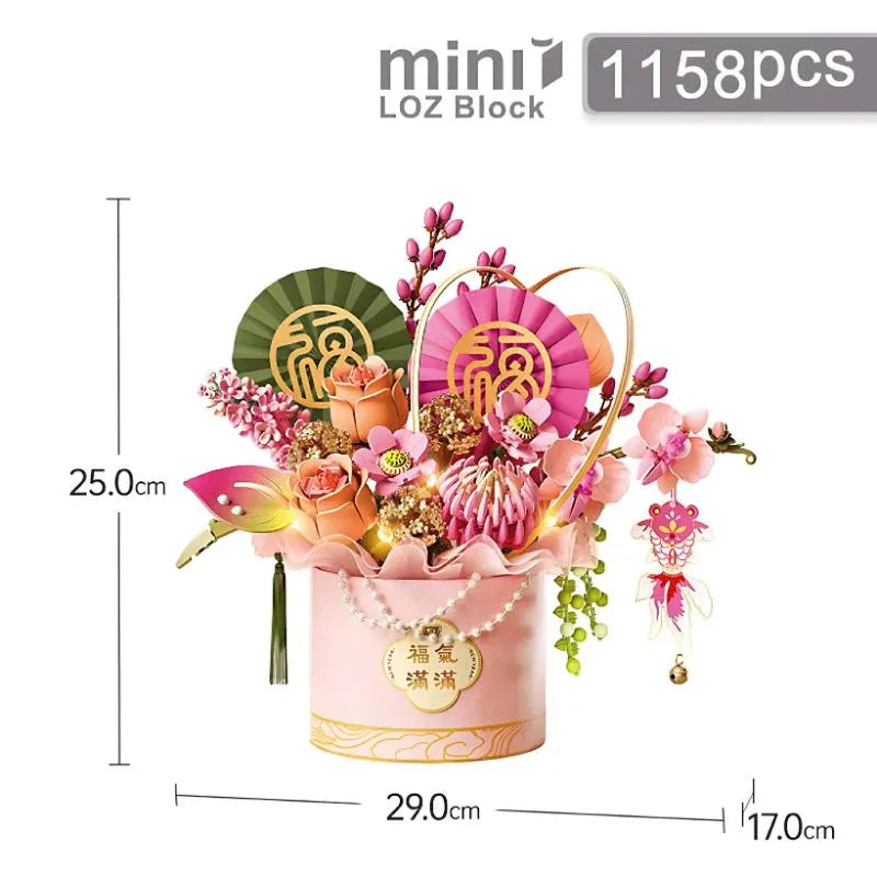 Loz Mini Blocks Lucky Pink Carp NO.1964