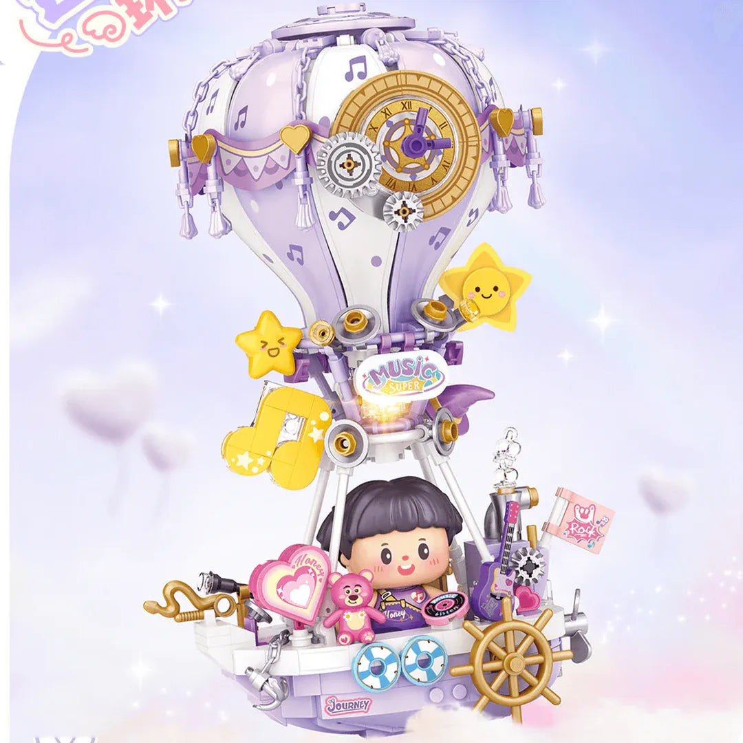Loz Mini Block Hot Air Balloon Music NO.4111