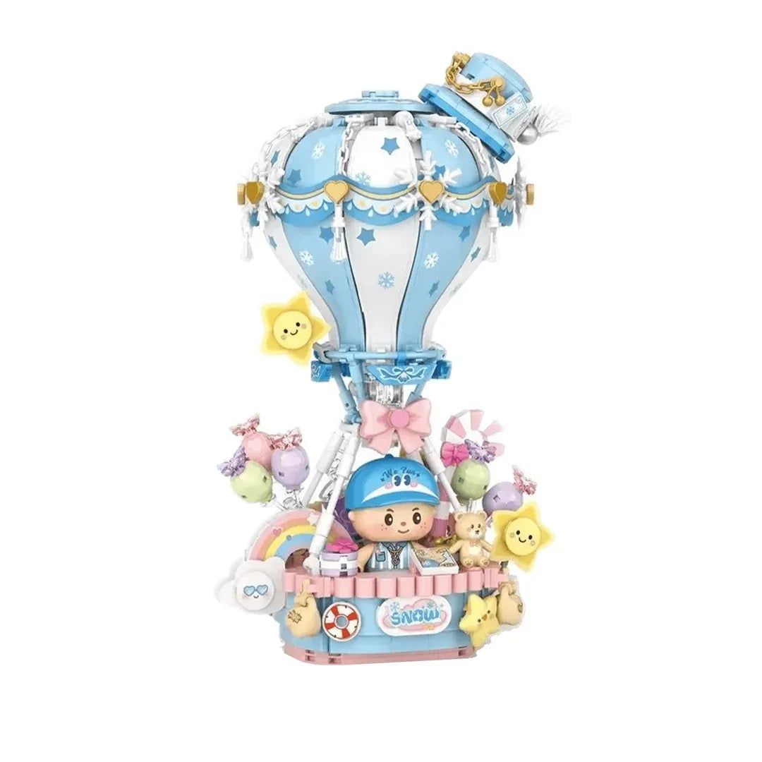 Loz Mini Blocks Hot Air Balloon Music Box N0.4112