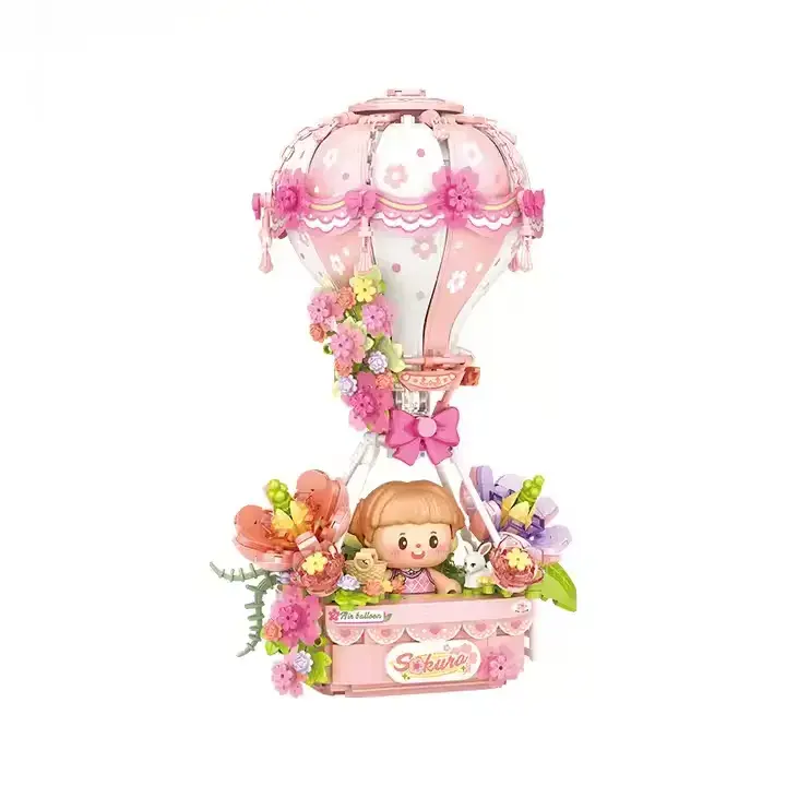 Loz Parachute Series Mini Block Hot Air Balloon NO.4114