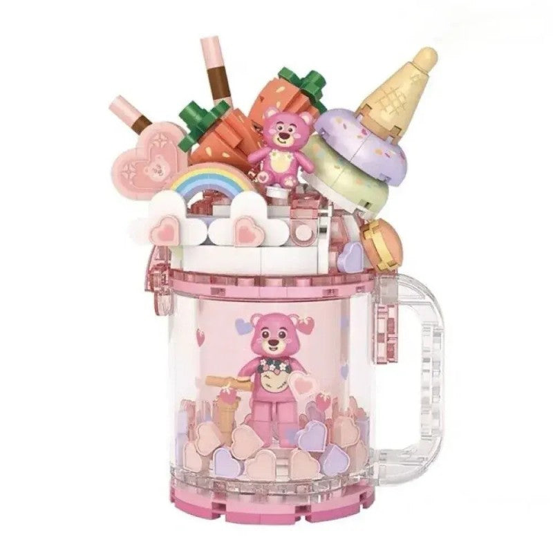 Loz Mini Blocks Quicksand Cup Strawberry NO.4201
