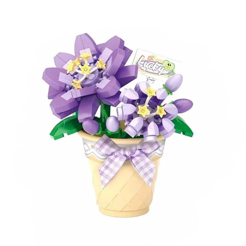 Loz Mini Building Blocks Flowers Delphinium NO.8838
