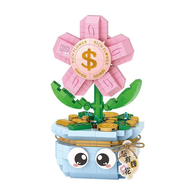 LOZ Mini Building Bricks Rich Flower NO.8839