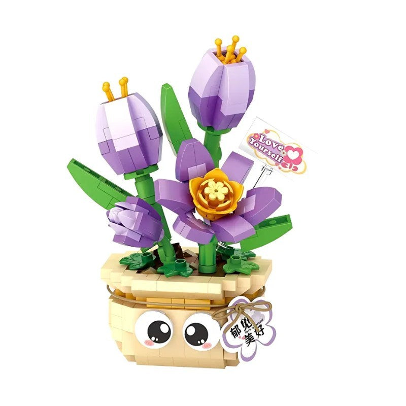 LOZ Mini Building Bricks Tulip NO.8842