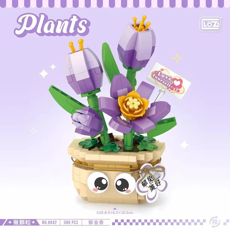 LOZ Mini Building Bricks Tulip NO.8842