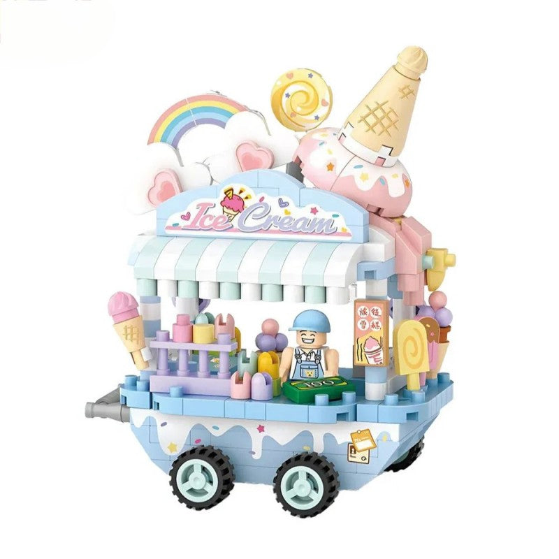 Loz Mini Blocks Sweet Ice Cream Cart NO.8854