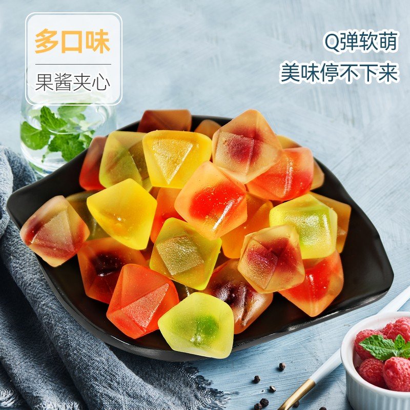 Qinzui Fruit Bonbons Candy Green Grapes 30g