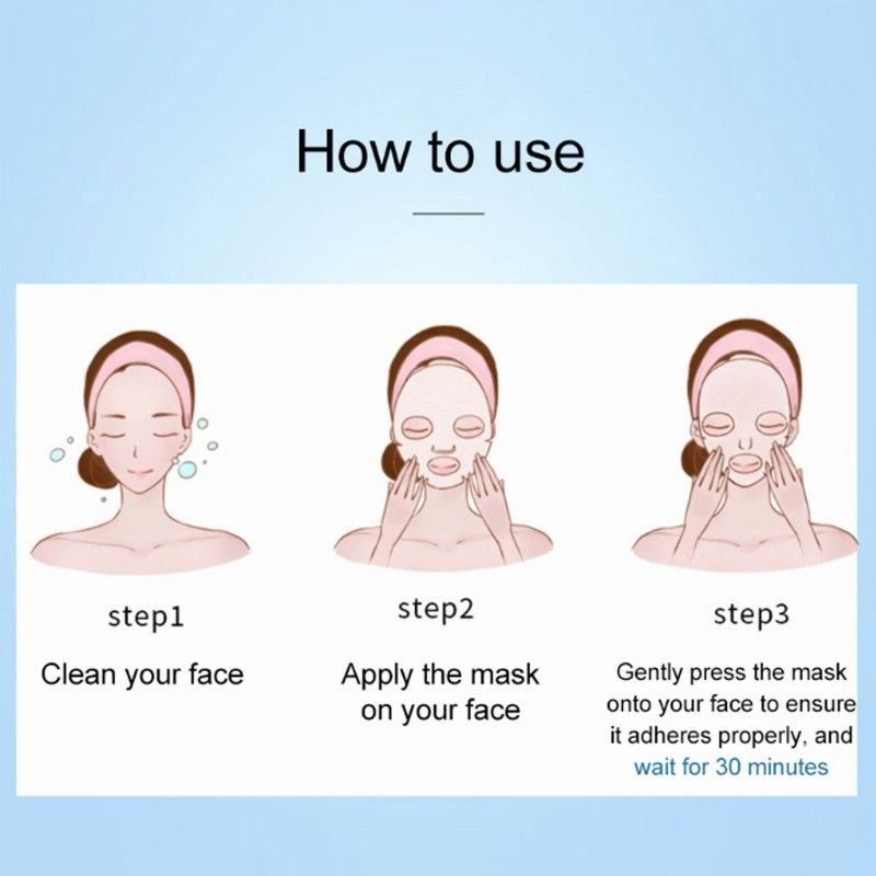 Kefumei Human-like Recombinant Collagen Repair Mask 30g*5pcs