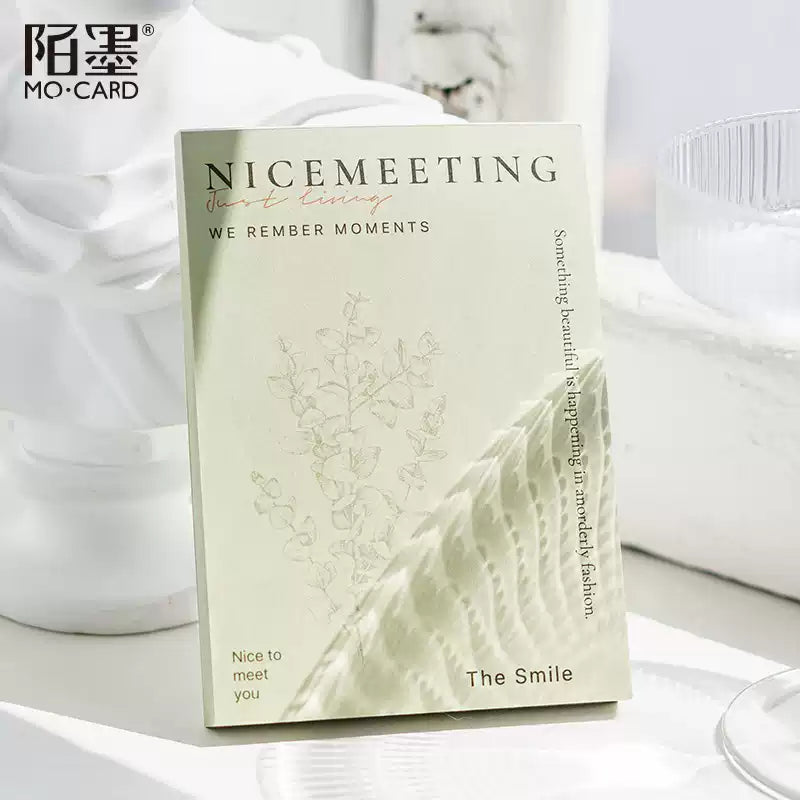 Mo Card Botanical Research Institute Notepad Daily Floral Collection