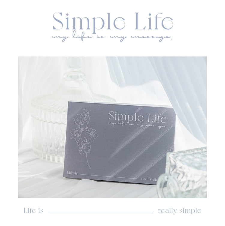 Mo Card Simple Life Sticky Notepad Filling The Air With Fragrance