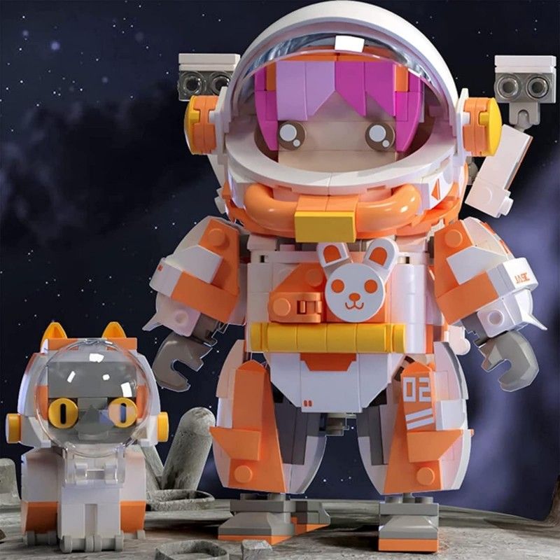 Jaki X-plant Astronaut Cartoon Ornaments JK9108