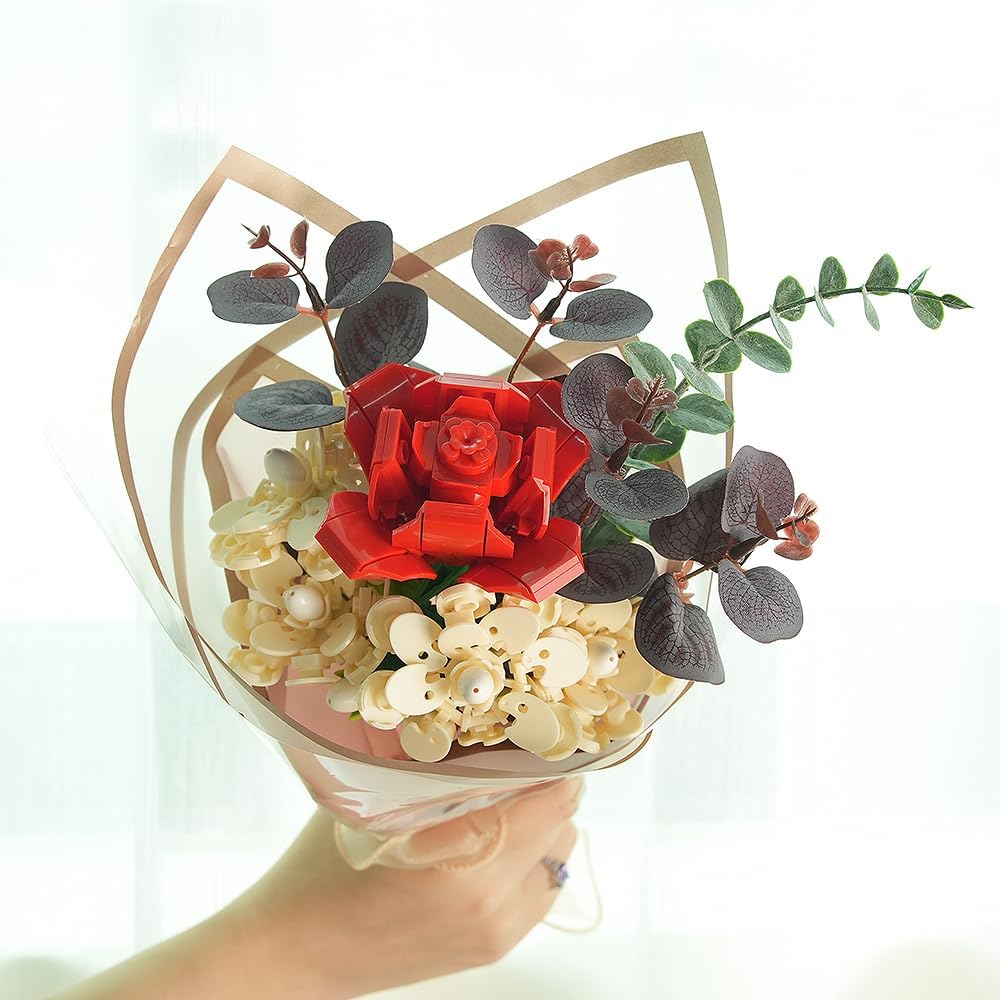 Jaki Flower Bouquet Blocks JK2686 Jasmine Rose