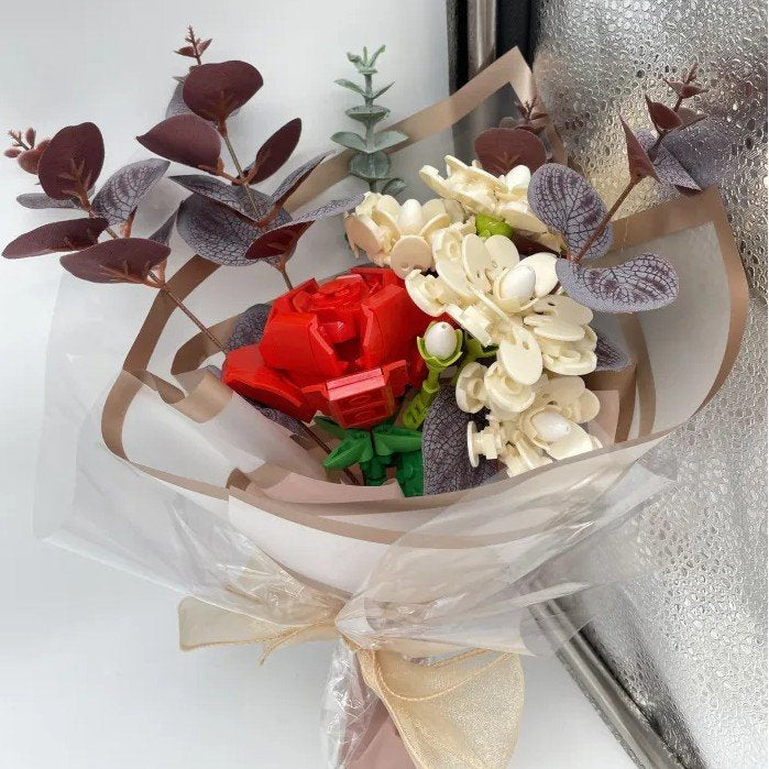 Jaki Flower Bouquet Blocks JK2686 Jasmine Rose