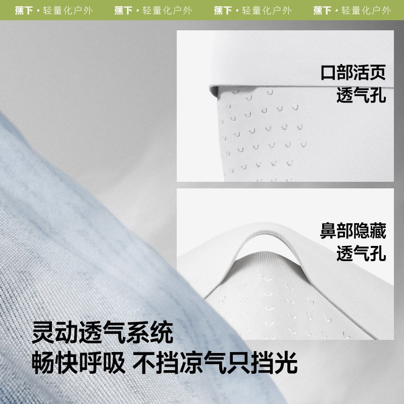 Beneunder Light Sun Protection Mask Blue Smoke Gray AL203