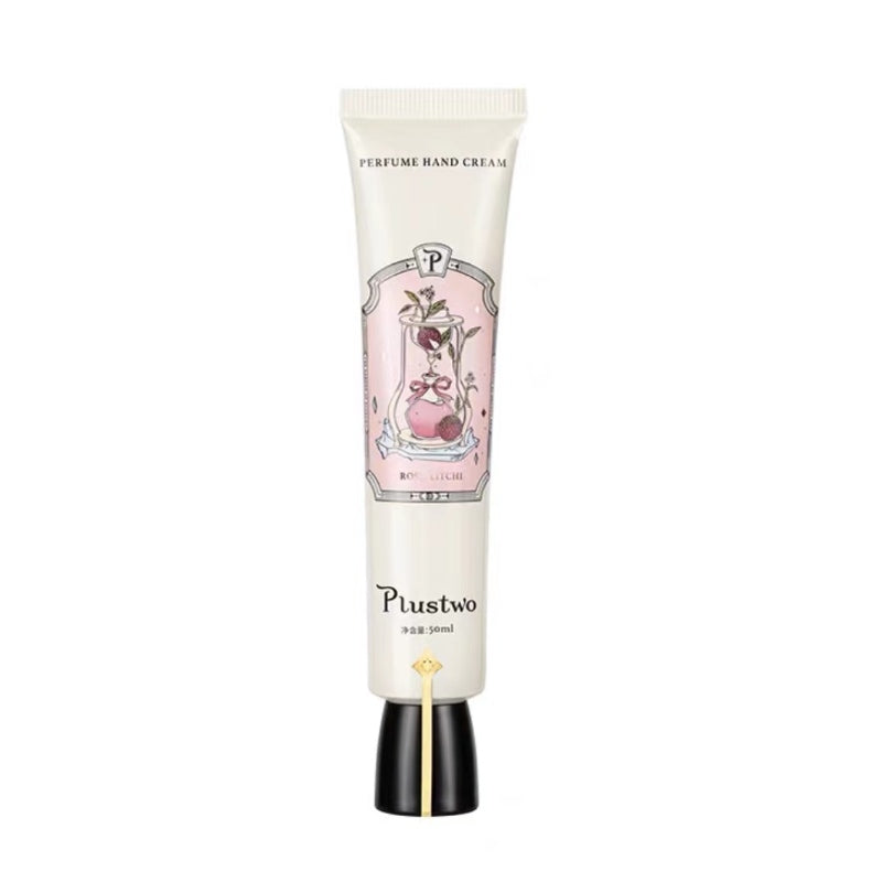 Plustwo Fragrance Hand Cream Rose & Lychee 50g