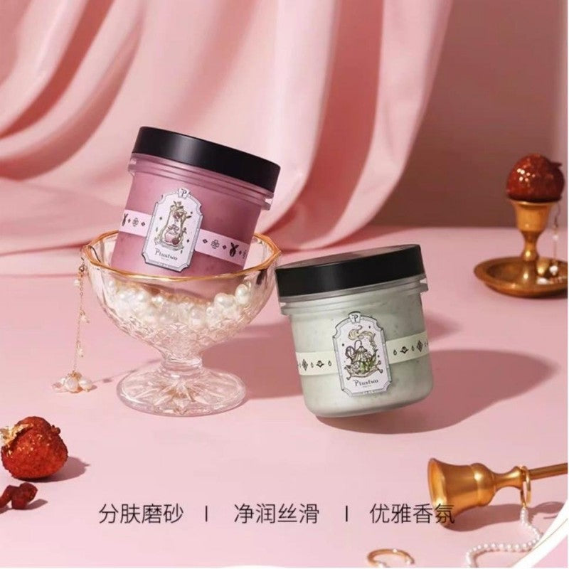 Plustwo Gentle Scented Body Scrub Rose Lychee 200g