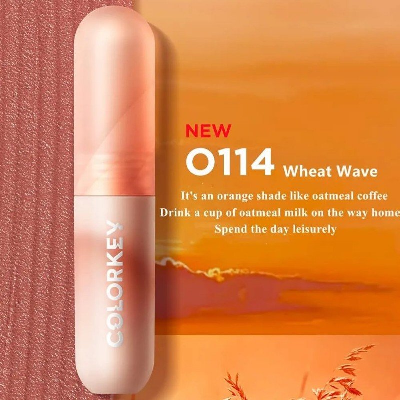Colorkey Velvety Mousse Fluffy Lip Mud #O114 Wheat Wave