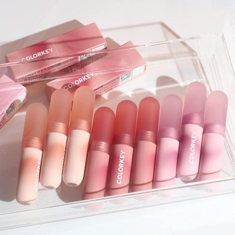 Colorkey Fluffy Mousse Lip Mud #O115 Sunset Sweet Persimmon