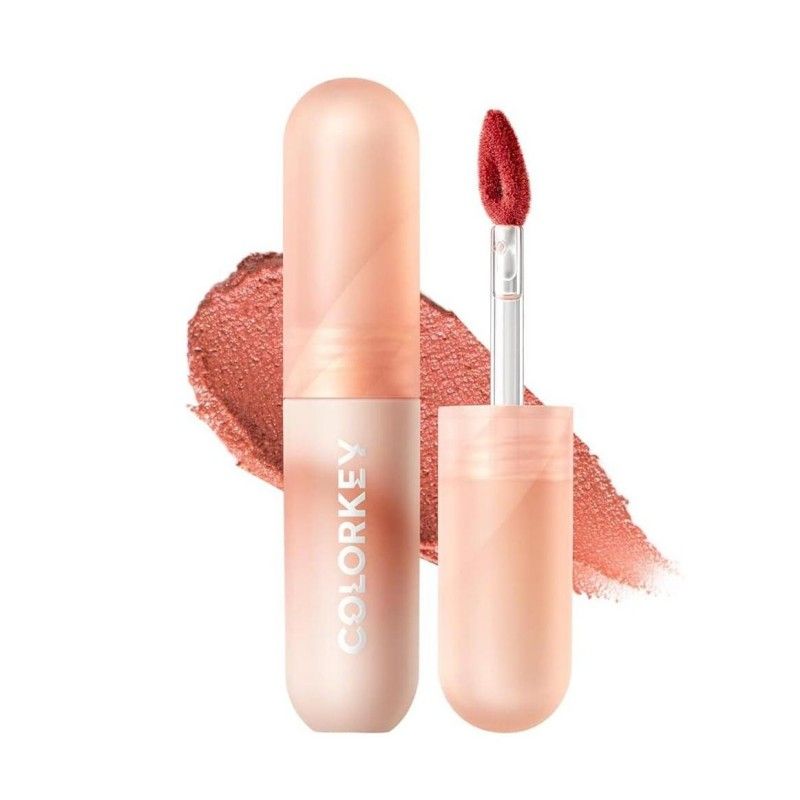 Colorkey Fluffy Mousse Lip Mud #O115 Sunset Sweet Persimmon