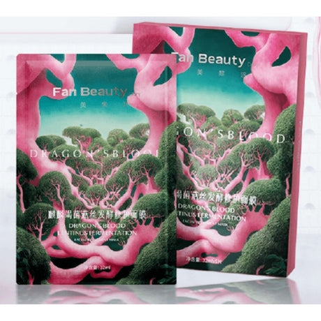 Fan Beauty Dragon's Blood Lentinus Fermentation Facial Mask 1pcs