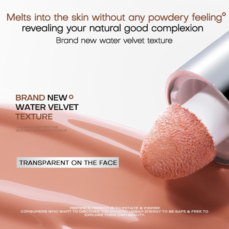 Mistine Thai Latte Velvet Liquid Blush #01 White Beach