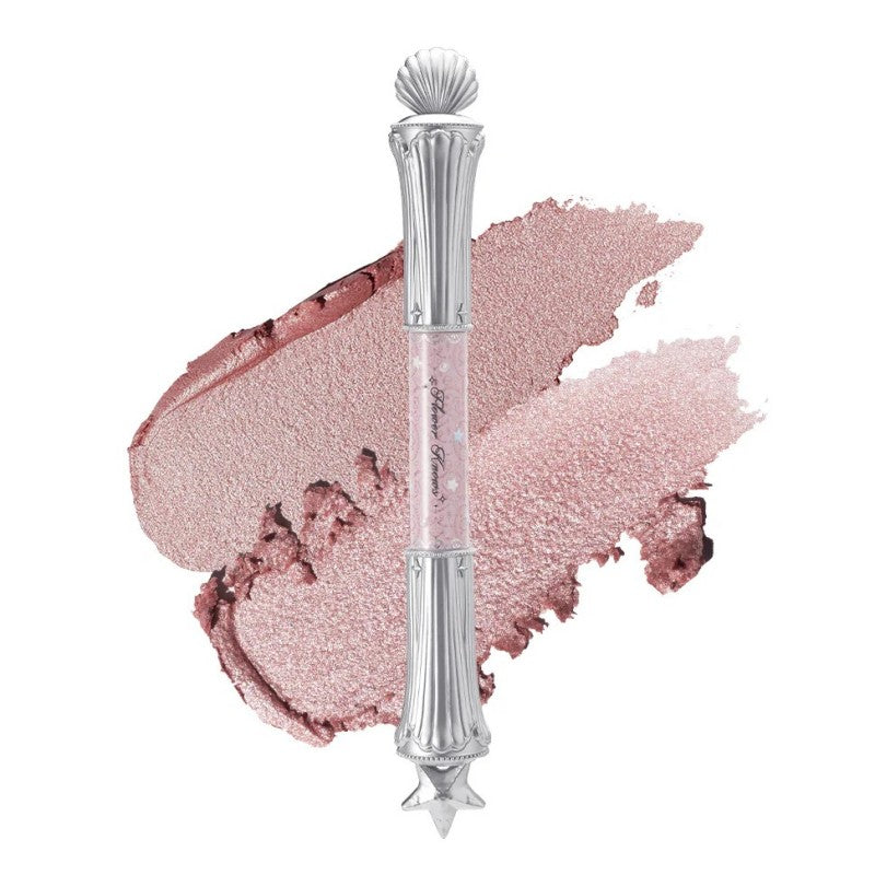 Flower Knows花知晓贝壳珍珠系列双头卧蚕笔#02蜜桃粉