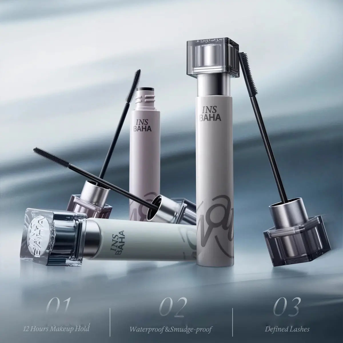 Insbaha Lengthening Wave Mascara #01 New Nocturne 6g