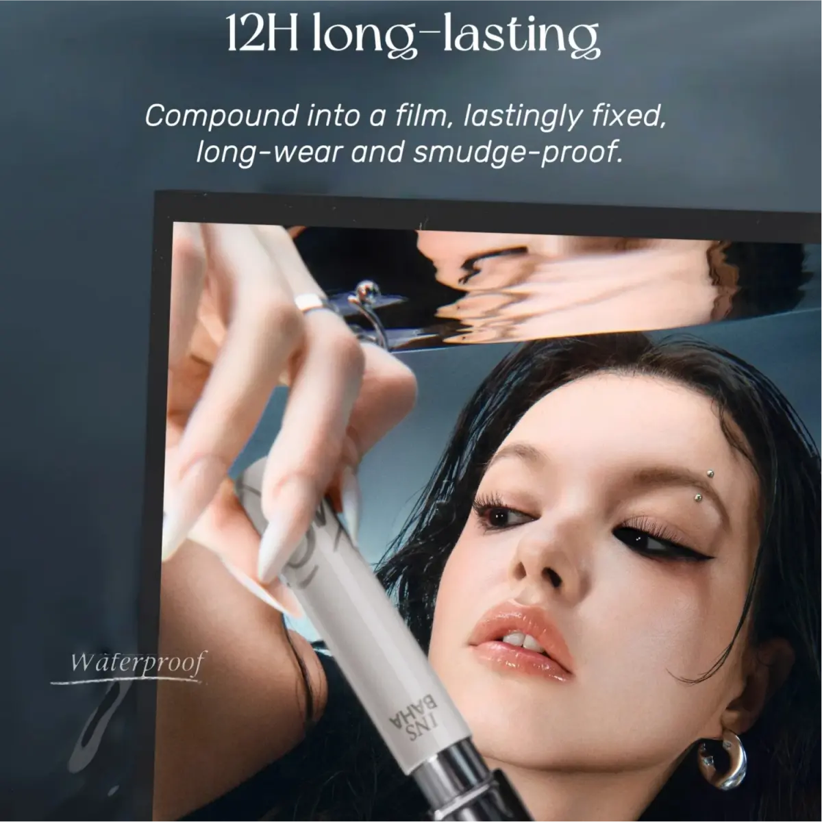 Insbaha Lengthening Wave Mascara #01 New Nocturne 6g