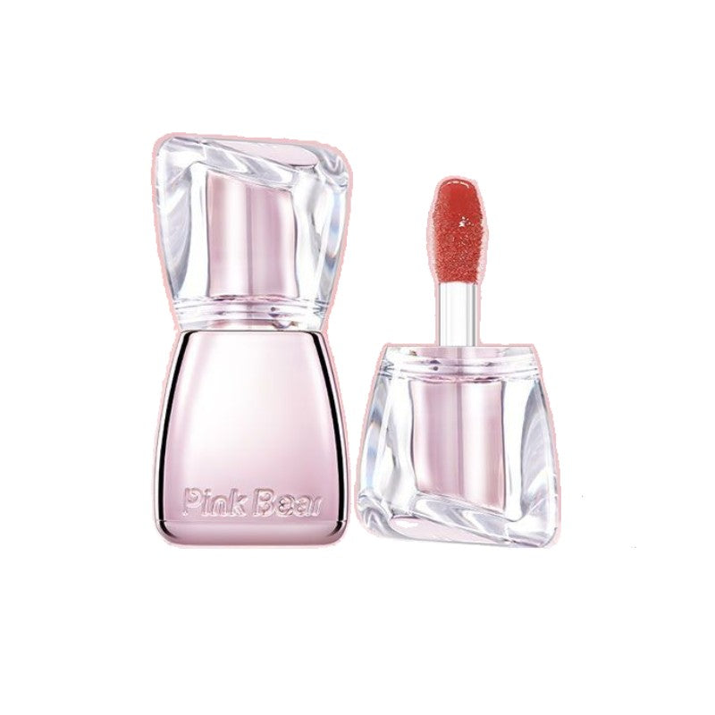 Pink Bear Water Essence Lip Gloss #P03 Oolong Bubble Tea