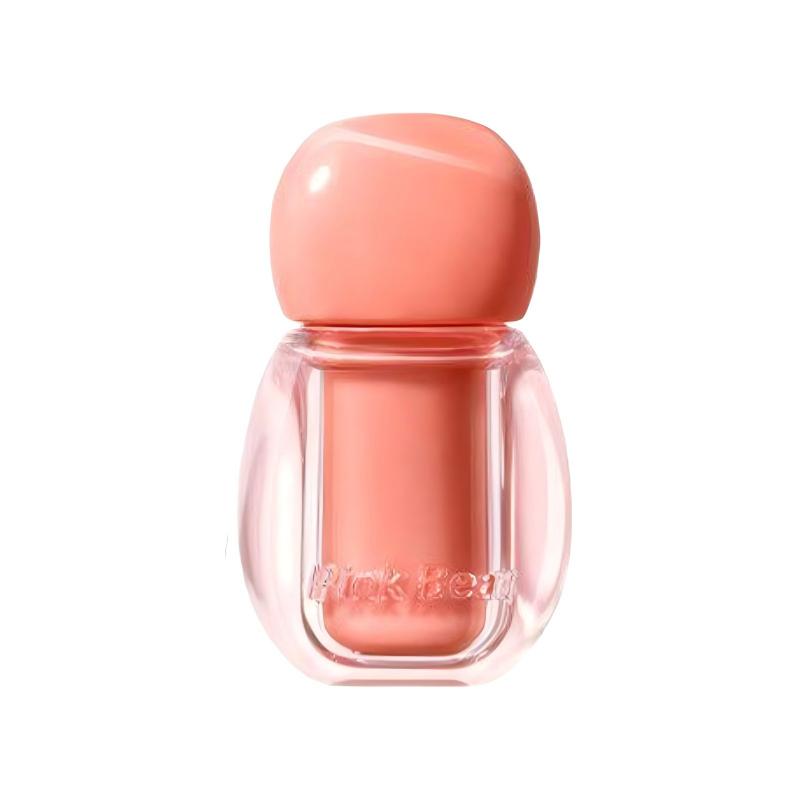 Pink Bear Light Bulb Glossy Lip Gloss #E07 Nude Brown