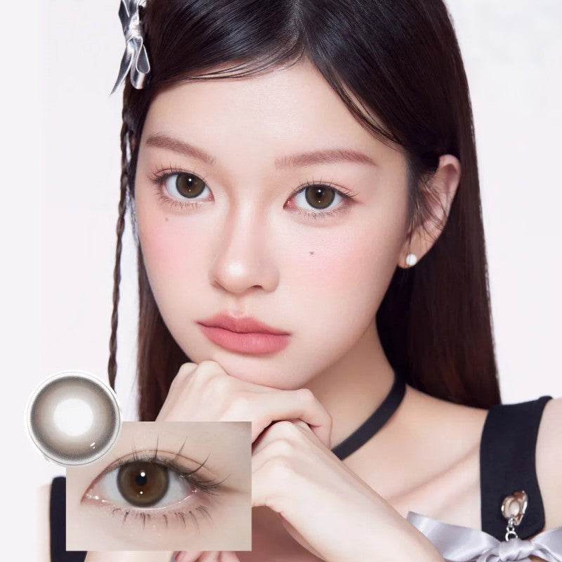 CoFancy 1-Day Colored Contact Lens Ice Oolong Plus -3.00 10pcs