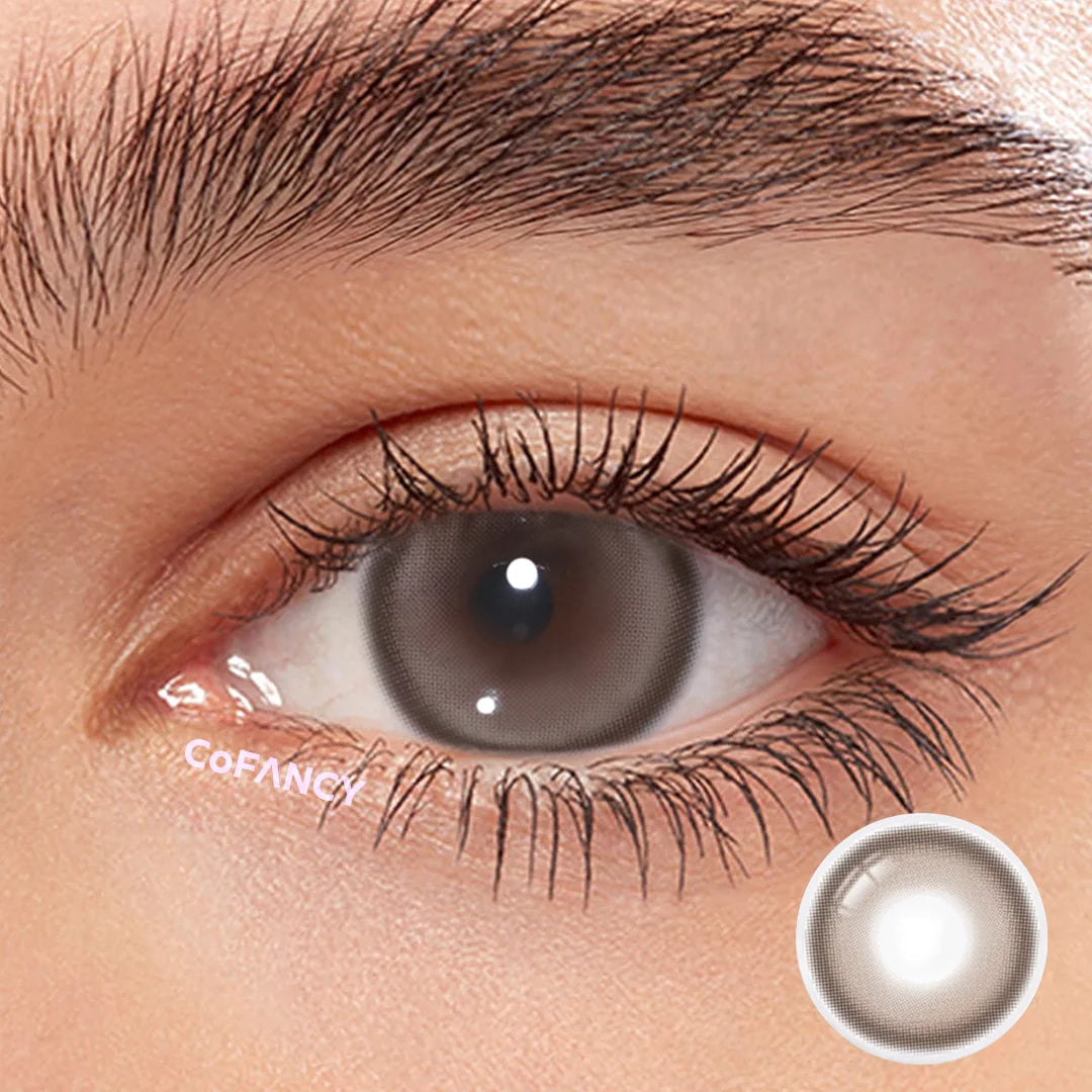 CoFancy 1-Day Colored Contact Lens Sweet Brown -5.00 10pcs