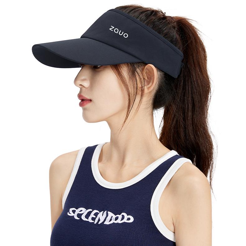 Zauo Sun Protection Hollow Top Running Hat
