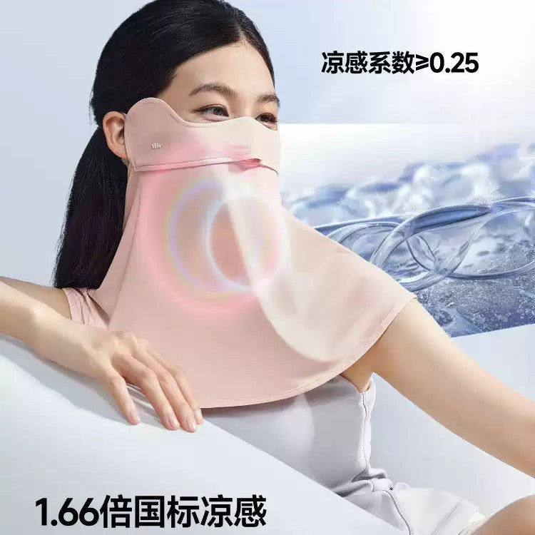 Beneunder Sun Protection Mask Taro Purple