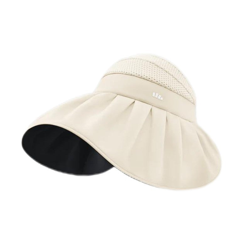 Beneunder Women's Shell Sun Hat UPF50+ Ivory Beige