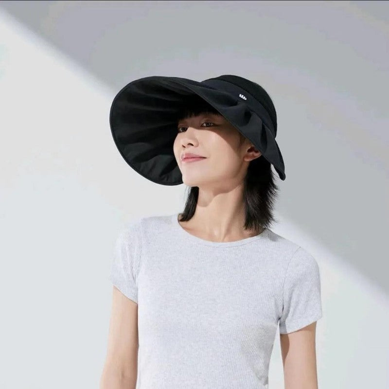 Beneunder Cloud Shade Shell Sun Hat UV Protection Black