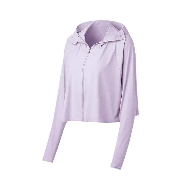 Beneunder Thin Ice Series Shawl Sunscreen Clothing Haze Purple M