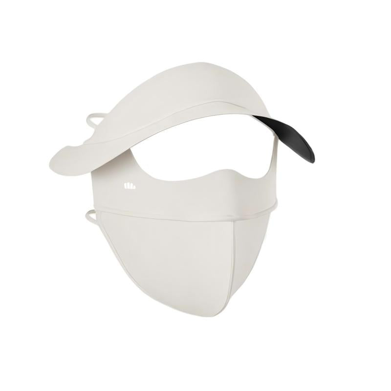 Beneunder Brimmed Full Face Sunscreen Mask Warm Orange