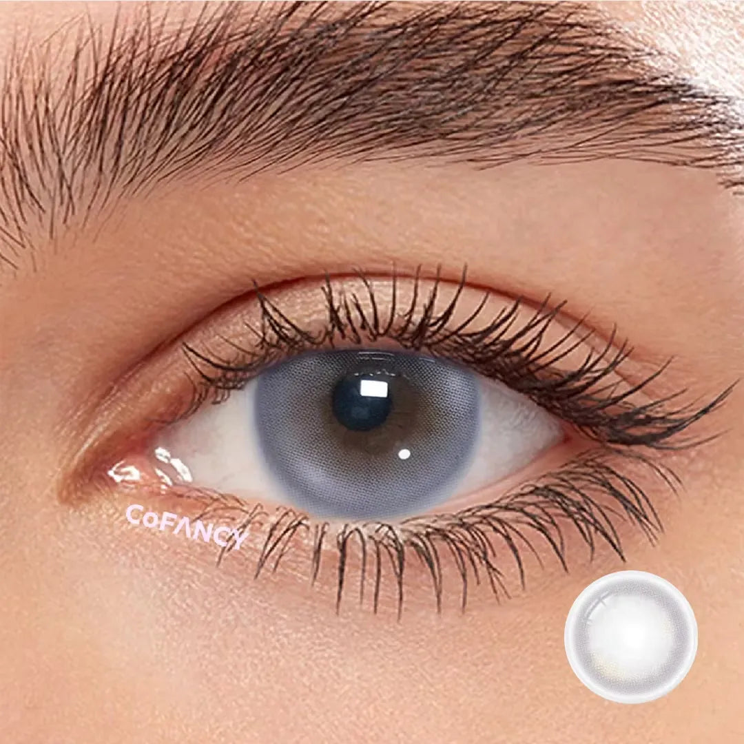 CoFancy 1 Day Colored Contact Lens Electro Grape ±000 10pcs ( Water Content: 43% )