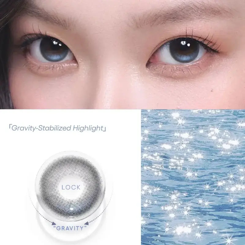 CoFancy 1 Month Colored Contact Lens Berry Mirage ±000 2pcs