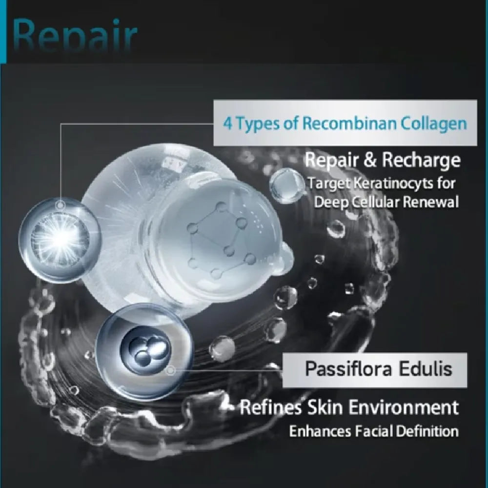 Kefumei Recombinant Collagen Luminous And Repair Essence Emulsion 80ml