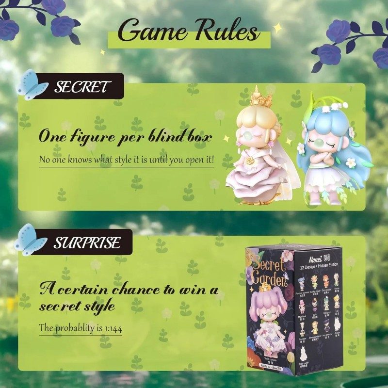 Rolife Nanci Secret Garden Series Blind Box 1pcs