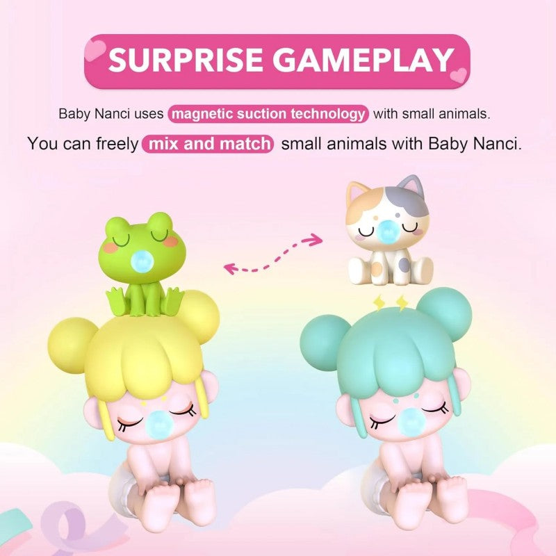 Rolife Nanci Baby Seatmates Series Blind Box 1pcs