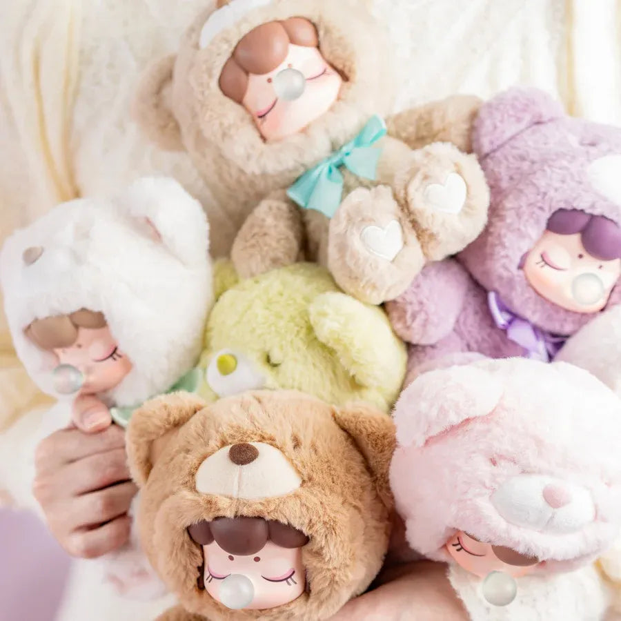Rolife Nanci Colorful Chocolate Cute Bears Blind Box 6pcs