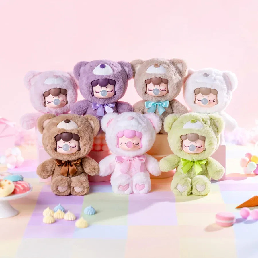 Rolife Nanci Colorful Chocolate Cute Bears Blind Box 6pcs