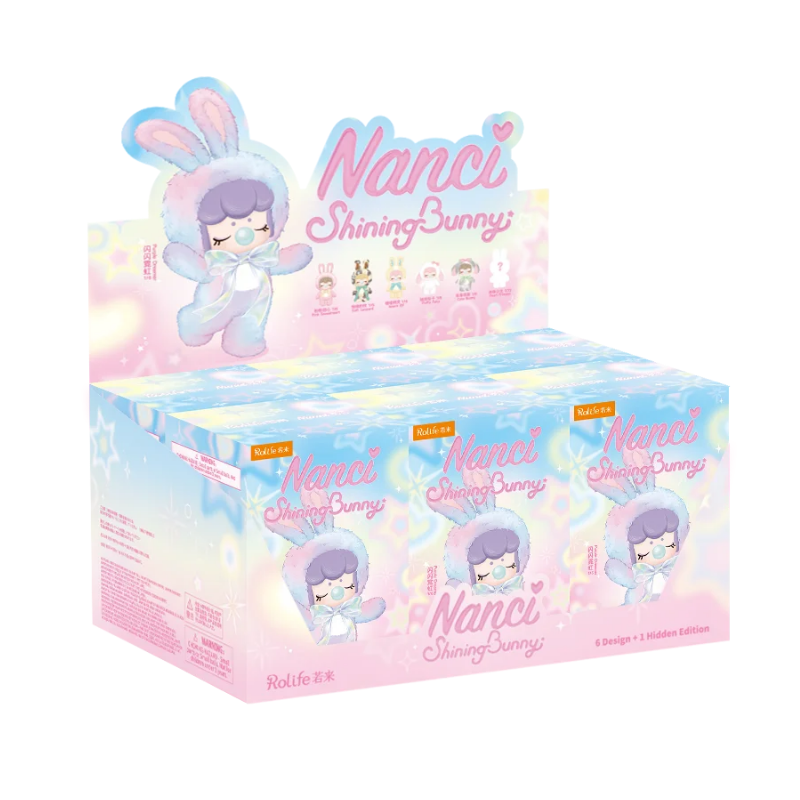 Rolife Nanci Shining Bunny Series Plush Blind Box 6pcs