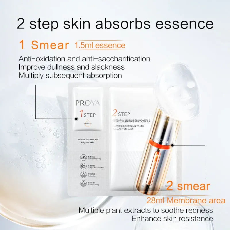 Proya Elastic Brightening Youth Dual-action Mask 1pcs
