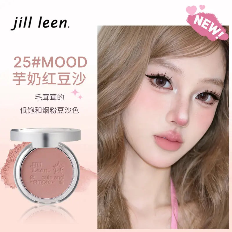 Jill Leen Colorful Soft Matte Blush #25 Mood