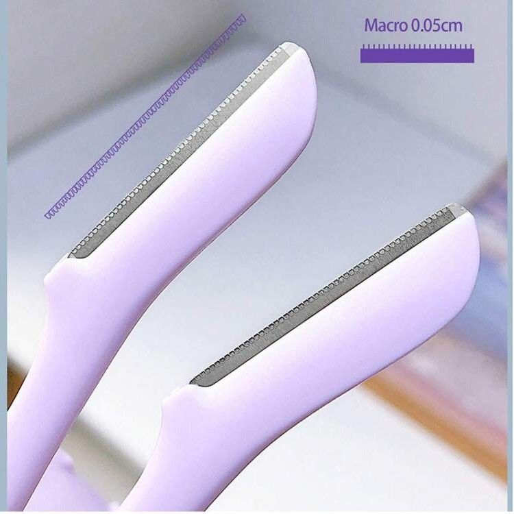 Smooth Plastic Anti-scratch Eyebrow Razors