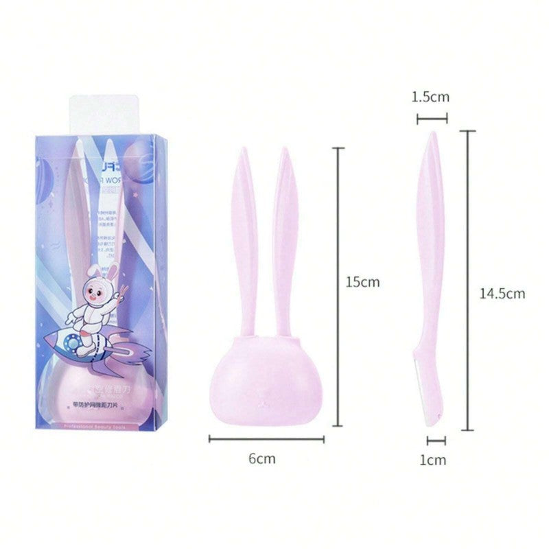 Smooth Plastic Anti-scratch Eyebrow Razors